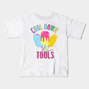 Scoop of Happiness: Cool Down Summer Delights Kids T-Shirt